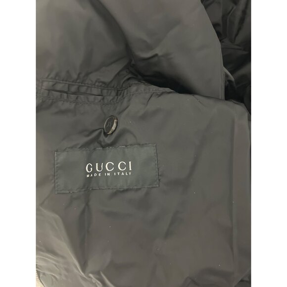 Vintage Gucci Black Bomber Slim Fit Jacket - Picture 12 of 12